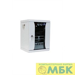 картинка ЦМО Шкаф телекоммуникационный настенный 10" 12U, (350х255) (ШРН-12.255-10) (1 коробка) от магазина МБК