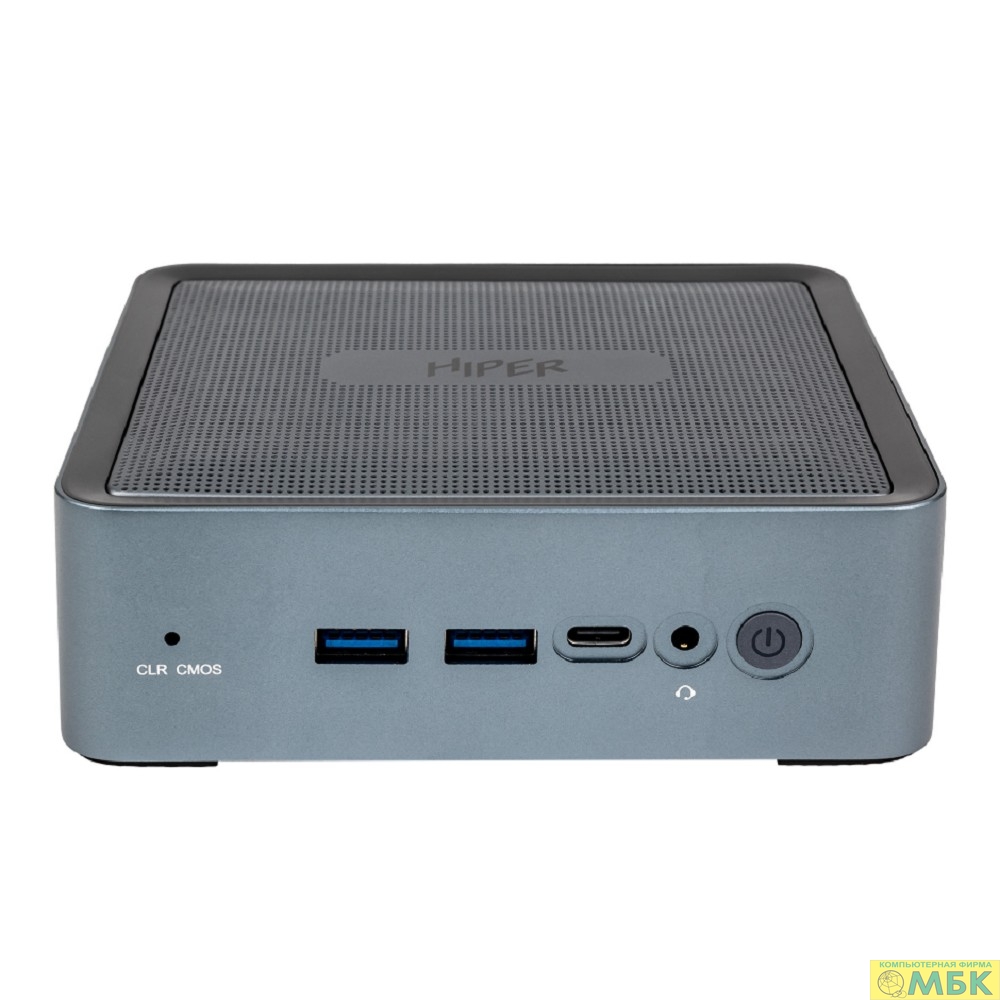 картинка Hiper ED20-I5124R8N1WPG EXPERTBOX D20 Corei5 1240P/16384Mb/512PCISSDGb/BT/WiFi/war 1y/0.45kg/Тёмно-серый/Win11Pro+WiFi 6,BT 5.2,металл, VESA75x75,100x100 от магазина МБК