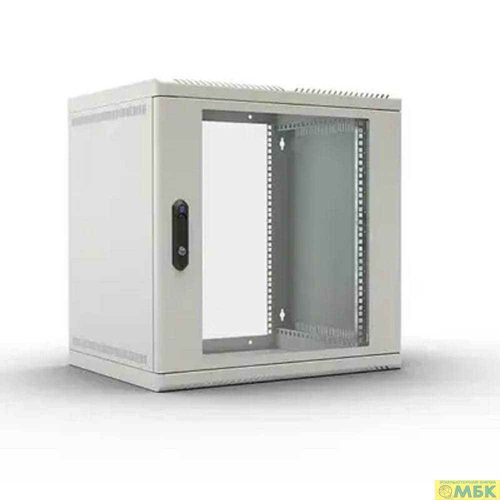 картинка ЦМО Шкаф телекоммуникационный настенный, 9U, 600x480 дверь стекло (ШРН-9.480) (1 коробка) от магазина МБК