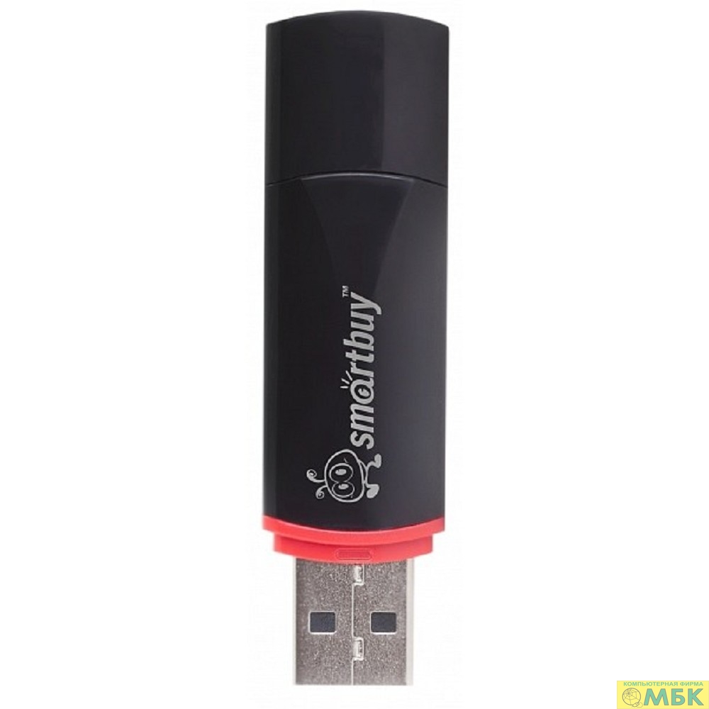 картинка Smartbuy USB Drive 4Gb Crown Black SB4GBCRW-K от магазина МБК