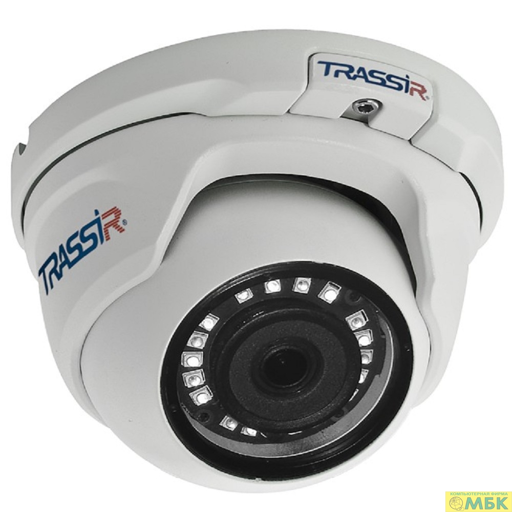 картинка TRASSIR TR-D2S5 v2 3.6 Уличная 2Мп IP-камера с ИК-подсветкой. Матрица 1/2.9" CMOS от магазина МБК