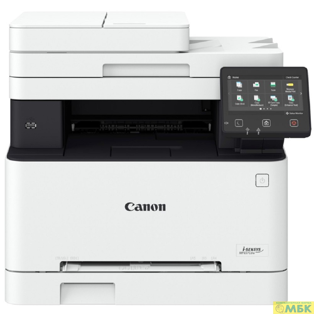 картинка Canon i-SENSYS MF657Cdw (5158C001) {цветное/лазерное A4, 21 стр/мин,  USB, LAN,Wi-Fi} от магазина МБК