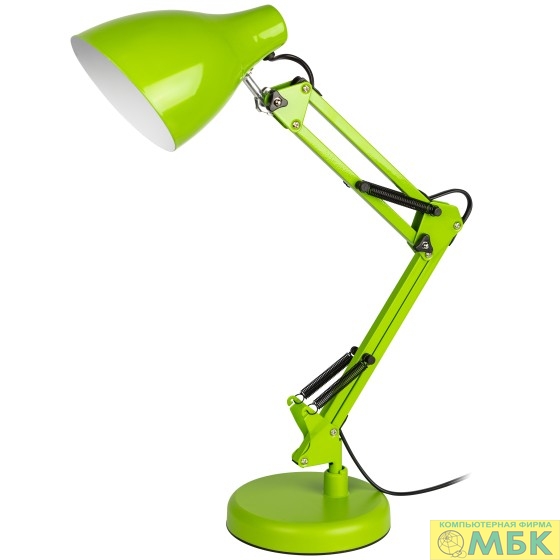 картинка ЭРА Б0052756 Настольный светильник N-123-E27-40W-GR Е27 с основанием зеленый от магазина МБК