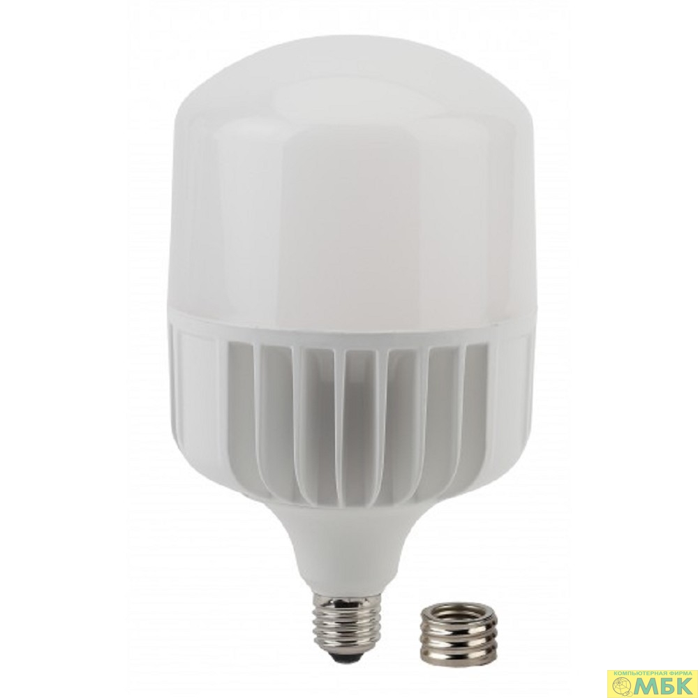 картинка ЭРА Б0032087 Лампа светодиодная STD LED POWER T140-85W-4000-E27/E40 Е27 /Е40 85 Вт колокол нейтральный белый свет от магазина МБК