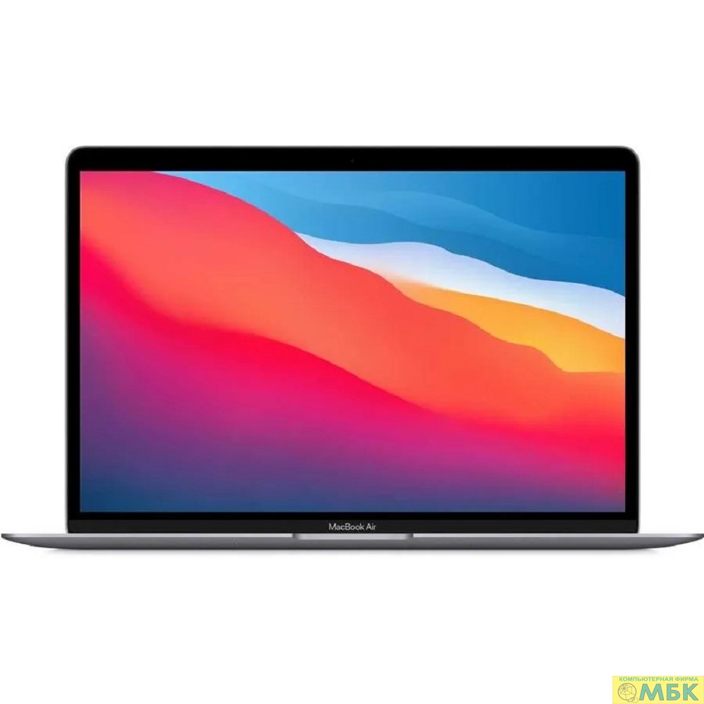 картинка Apple MacBook Air 13 Late 2020 [MGN63ZA/A] (КЛАВ.РУС.ГРАВ.) Space Grey 13.3'' Retina {(2560x1600) M1 8C CPU 7C GPU/8GB/256GB SSD} от магазина МБК