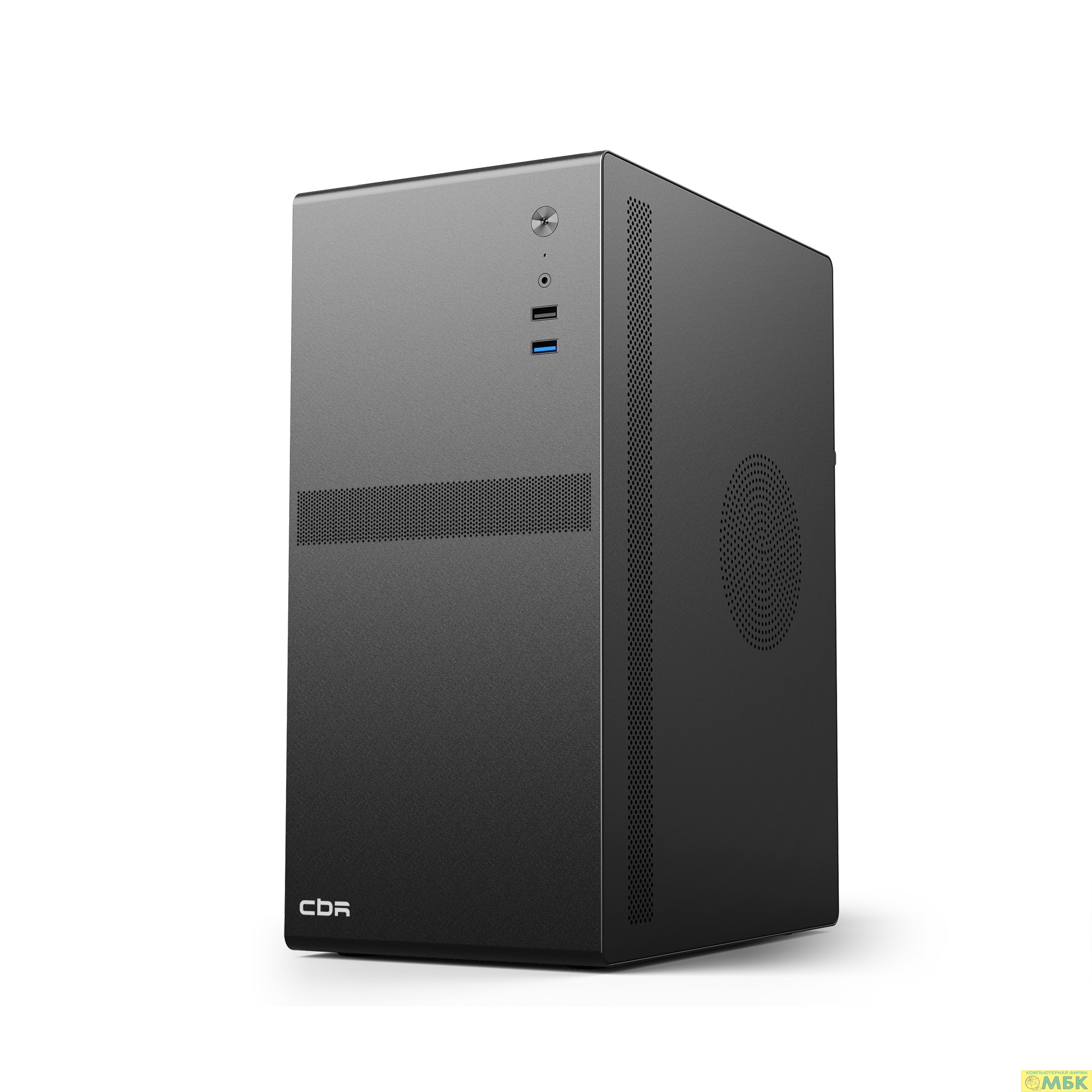 картинка CBR Корпус mATX Minitower V201, без БП, 2*USB 2.0, HD Audio+Mic, Black [PCC-MATX-V201-WPSU] от магазина МБК