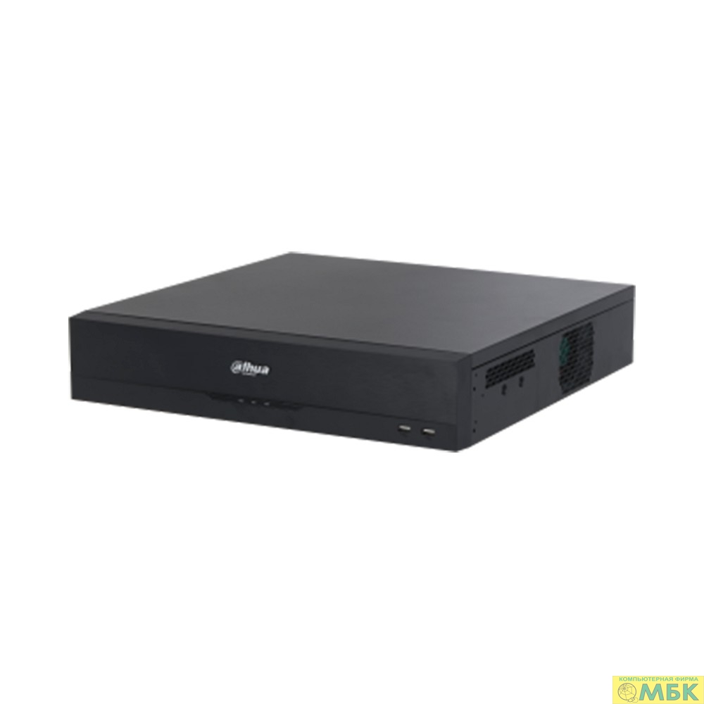 картинка DAHUA DHI-NVR5832-EI 32-канальный IP-видеорегистратор, видеоаналитика, входящий поток до 384Мбит/с, 8 SATA до 16Тб от магазина МБК