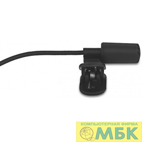 картинка CBR CBM 010 Black, Микрофон проводной "петличка" для использования с мобильными устройствами, разъём мини-джек 3,5 мм, длина кабеля 1,8 м, цвет чёрный от магазина МБК