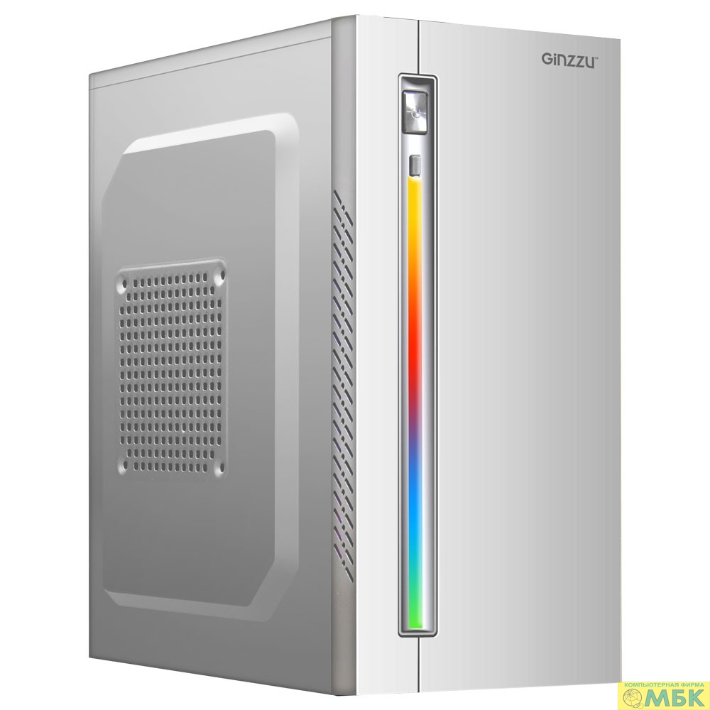 картинка Ginzzu D380 RGB White w/o PSU от магазина МБК