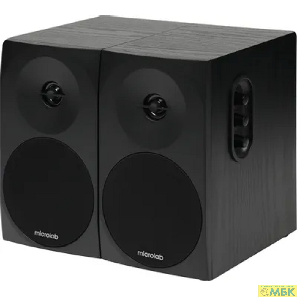 картинка MICROLAB B70 черный {20 Вт, Распределение: 1,5 Вт x 2 RMS, Гармонические искажения: 10 %, 1 Вт на 1 кГц, Диапазон частот: 100 Гц - 18 кГц, Отношение сигнал/шум: > 70 дБ} от магазина МБК