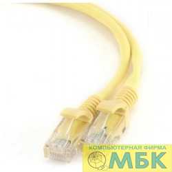 картинка Патч-корд Bion [BPC-U5E101-1.5M-YL] U/UTP, Cat.5e, AWG 26 (7/0,16мм), CCA, многожильный, PVC, 1,5м, желтый от магазина МБК