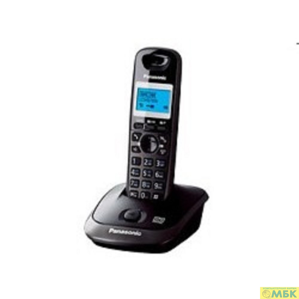 картинка Panasonic KX-TG2521RUT (титан) {АОН, Caller ID,спикерфон,голосовой АОН,полифония,цифровой автоответчик} от магазина МБК