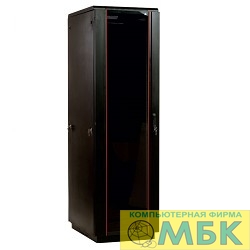 картинка ЦМО Шкаф телекоммуникационный напольный 42U (600x800) дверь стекло, цвет чёрный  (ШТК-М-42.6.8-1ААА-9005) (3 коробки) от магазина МБК
