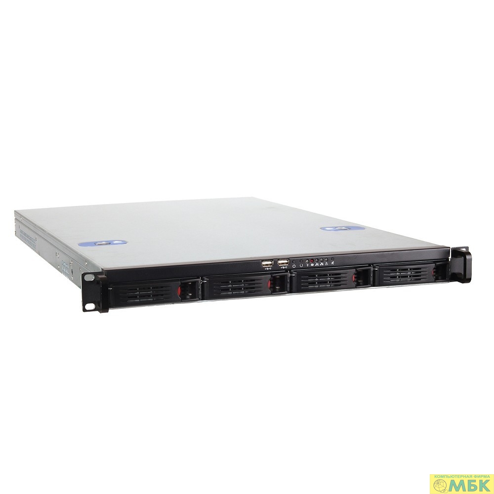 картинка Exegate EX265523RUS Серверный корпус Pro 1U660-HS04 <RM 19",  высота 1U, глубина 660, БП 600ADS, 4xHotSwap, USB> от магазина МБК