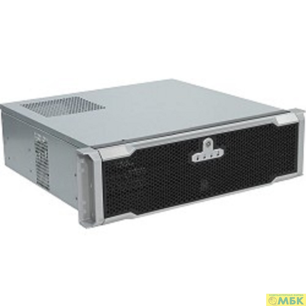 картинка Procase EM338D-B-0 Корпус 3U Rack server case, дверца, черный, без блока питания, глубина 380мм, MB 12"x9.6" от магазина МБК