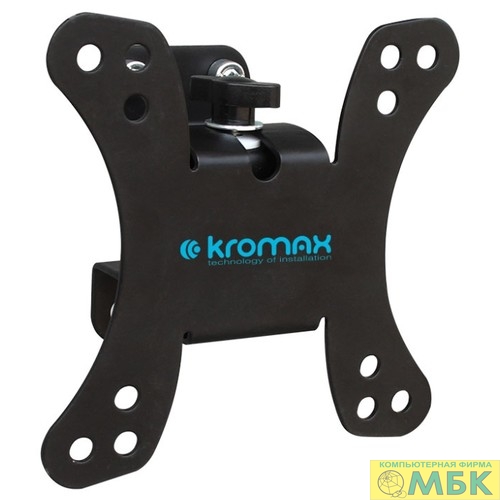 картинка Kromax GALACTIC-10 черный 15"-32" макс.20кг настенный поворот и наклон от магазина МБК